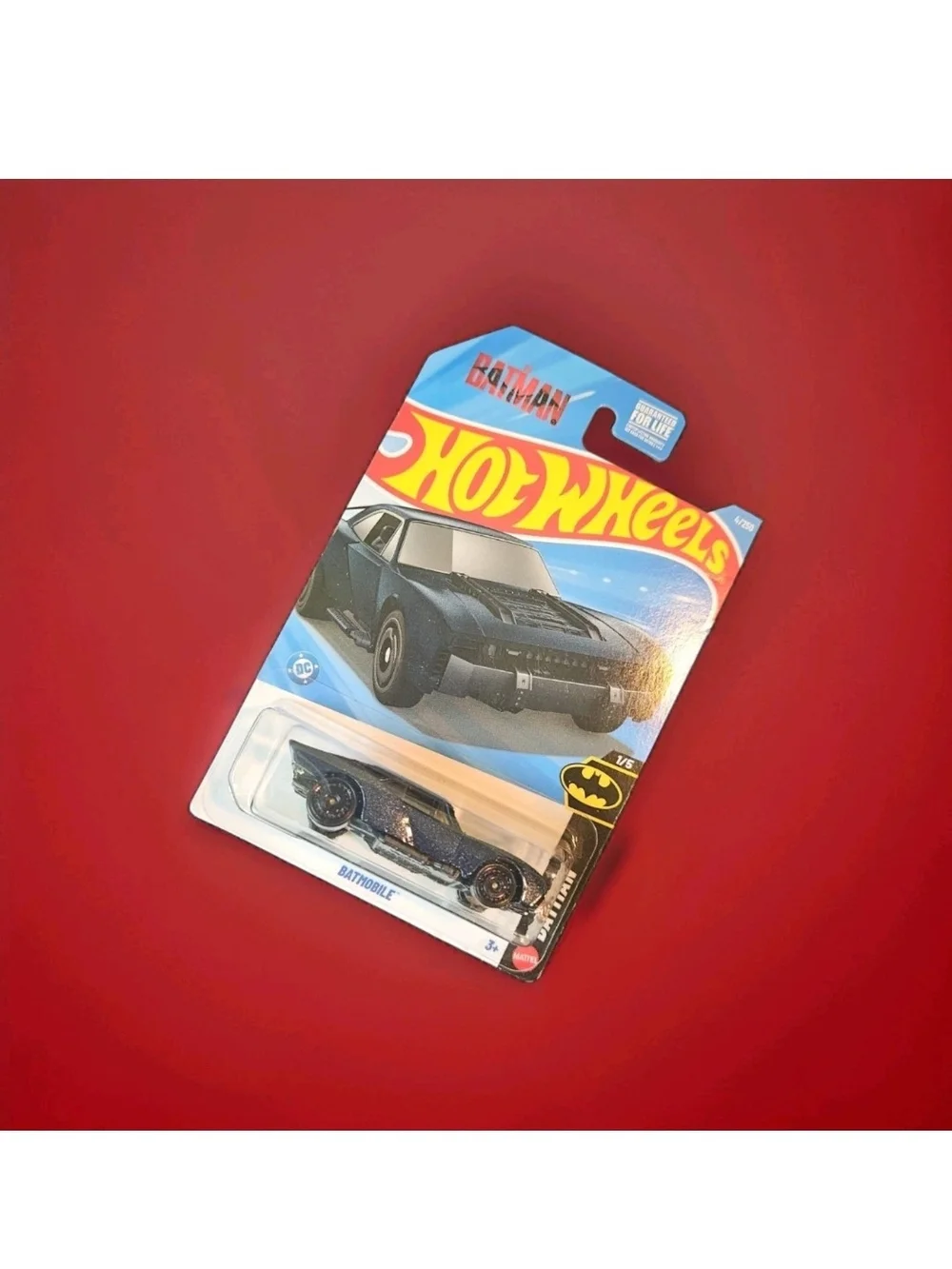 Mattel Hot Wheels Batmobile Toy Car - Blue